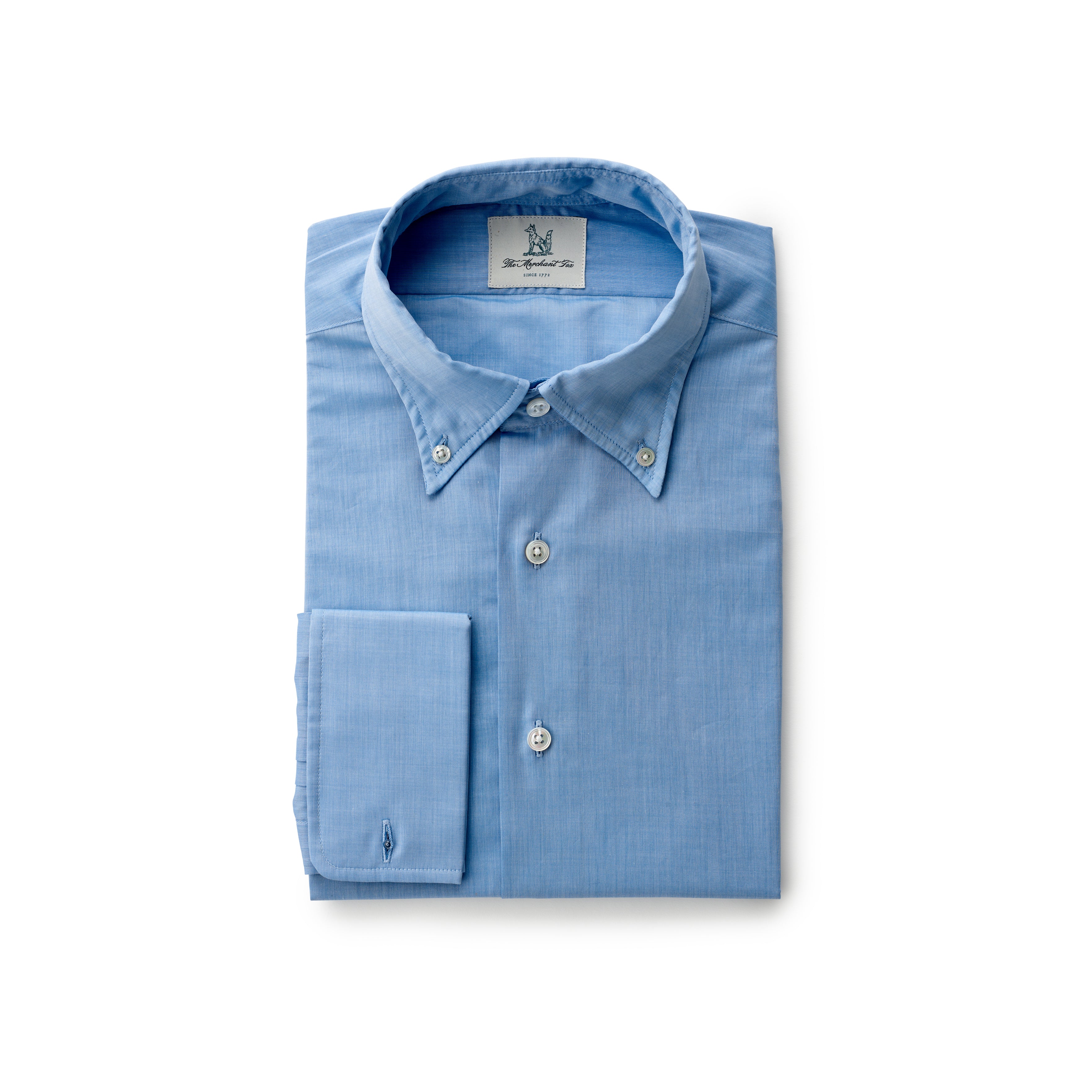 Double cuff button down collar shirts deals