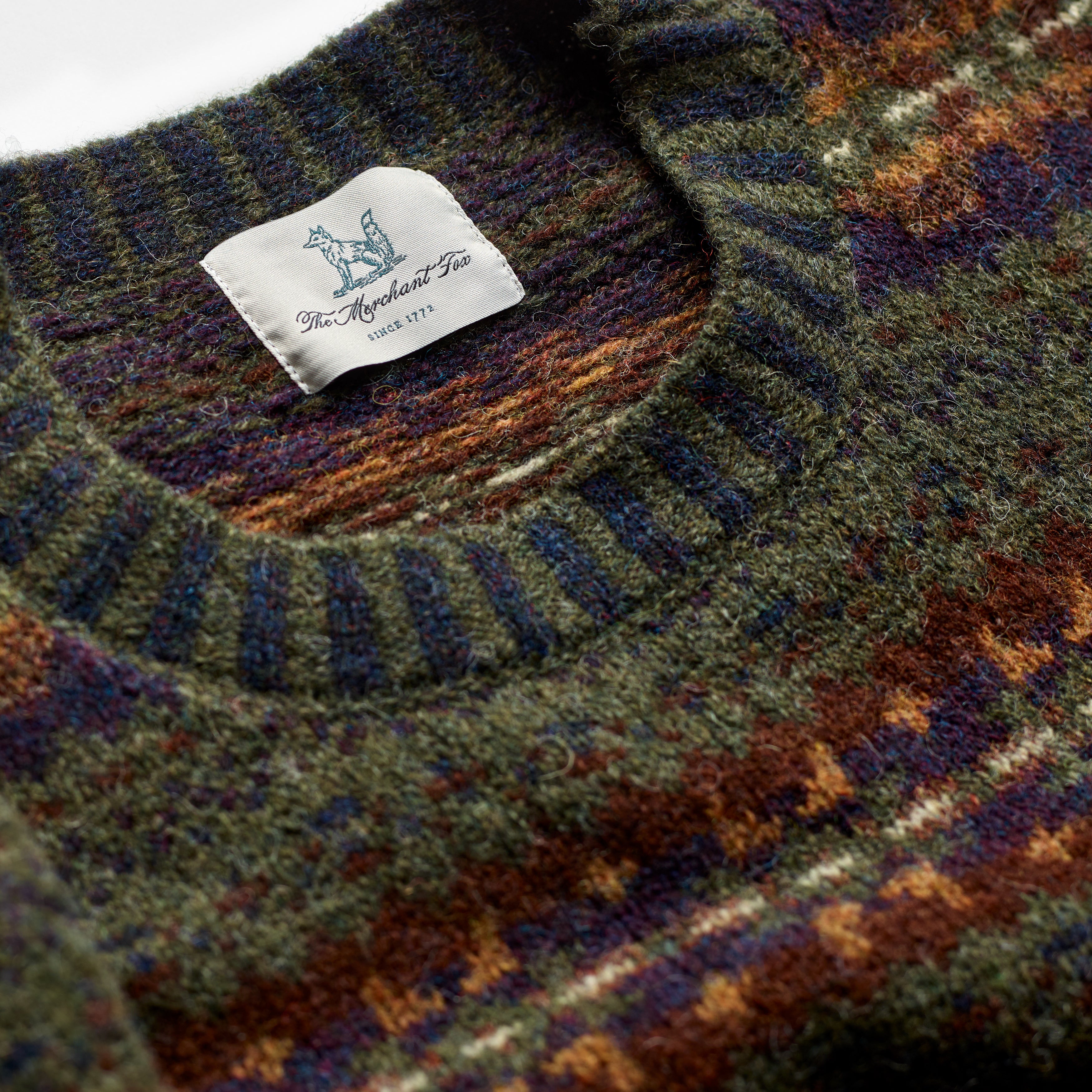 The Melrose Sweater in Woodland