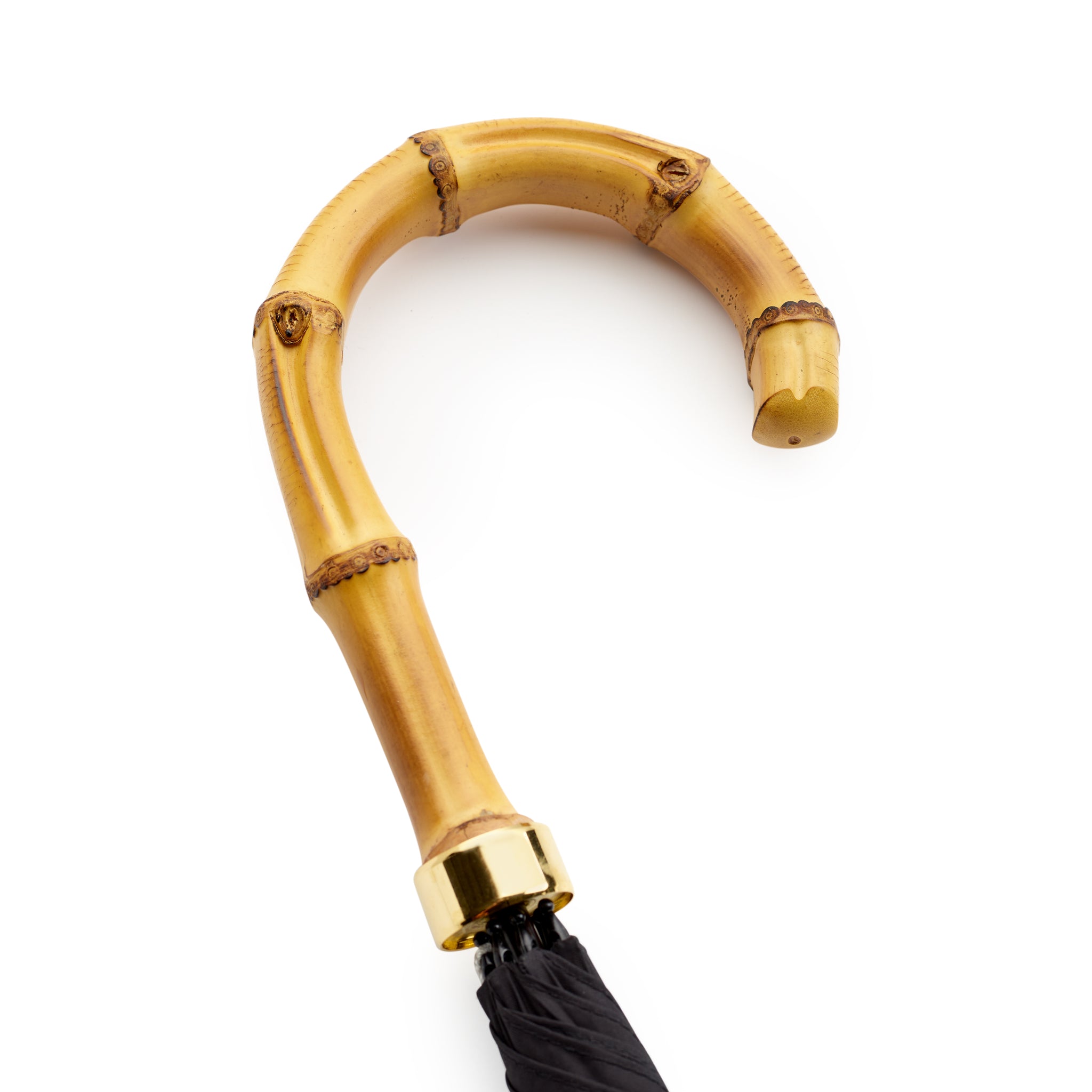 Fox Umbrellas Whangee Handle Black Umbrella