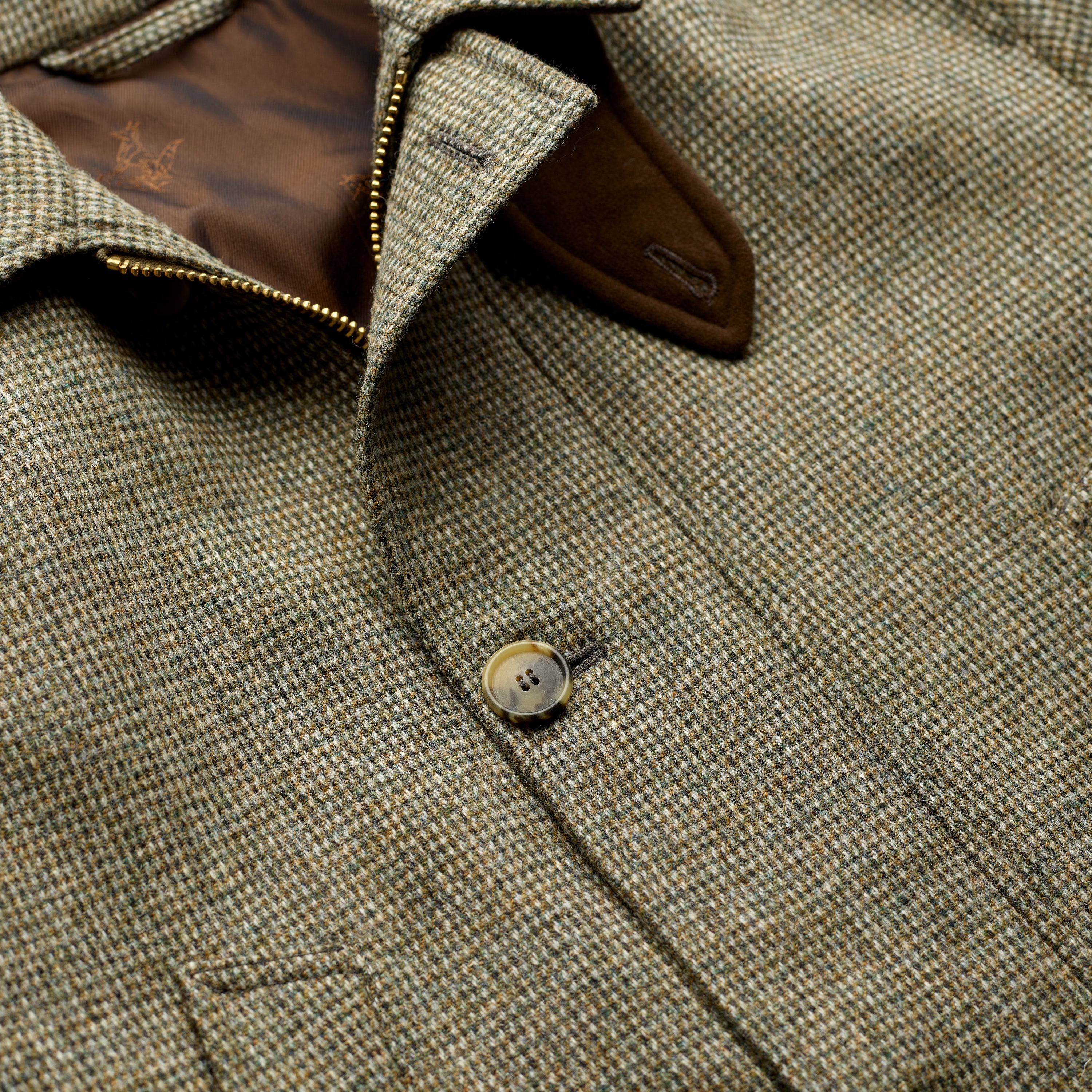 The Fox Chatsworth Jacket in Sage Green