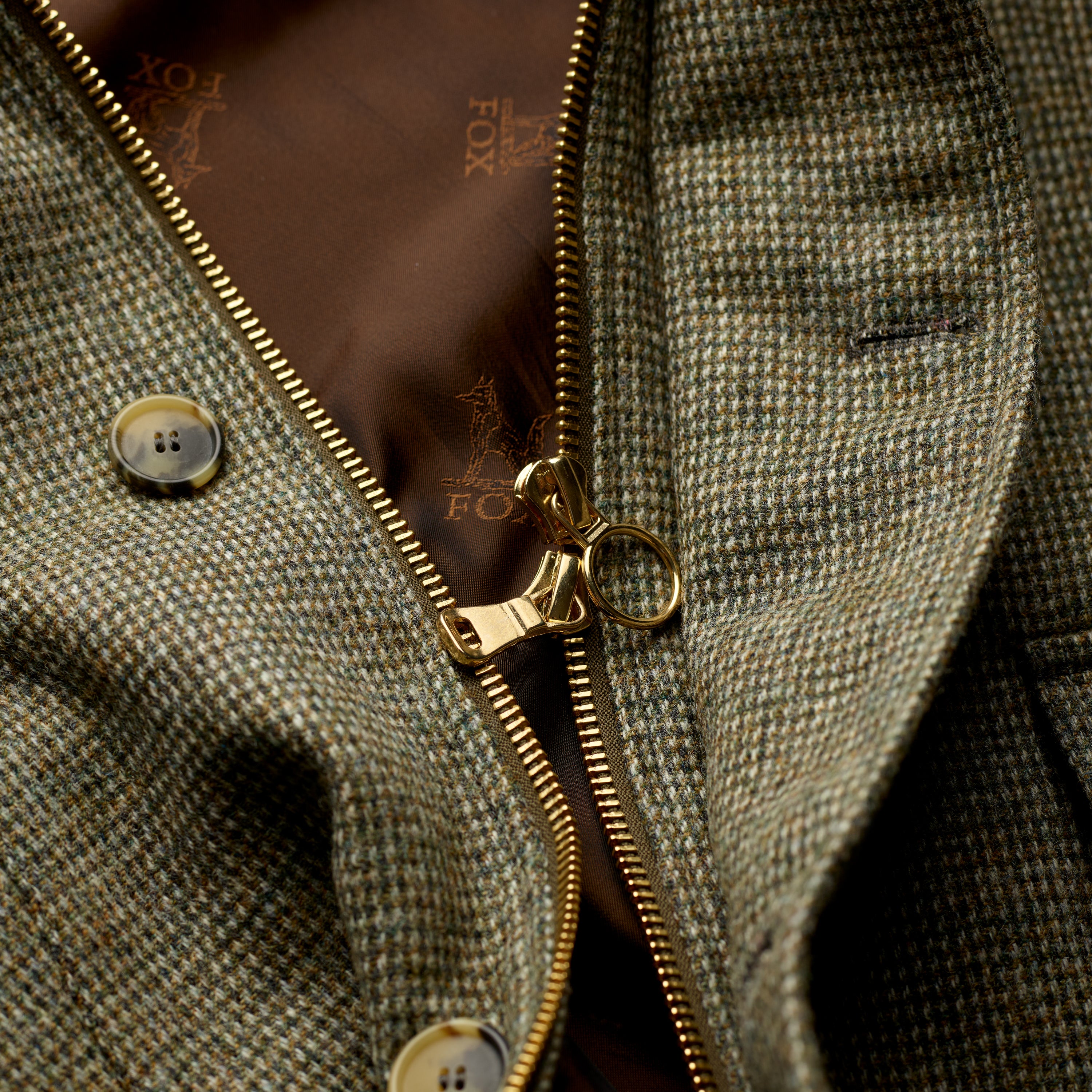 The Fox Chatsworth Jacket in Sage Green
