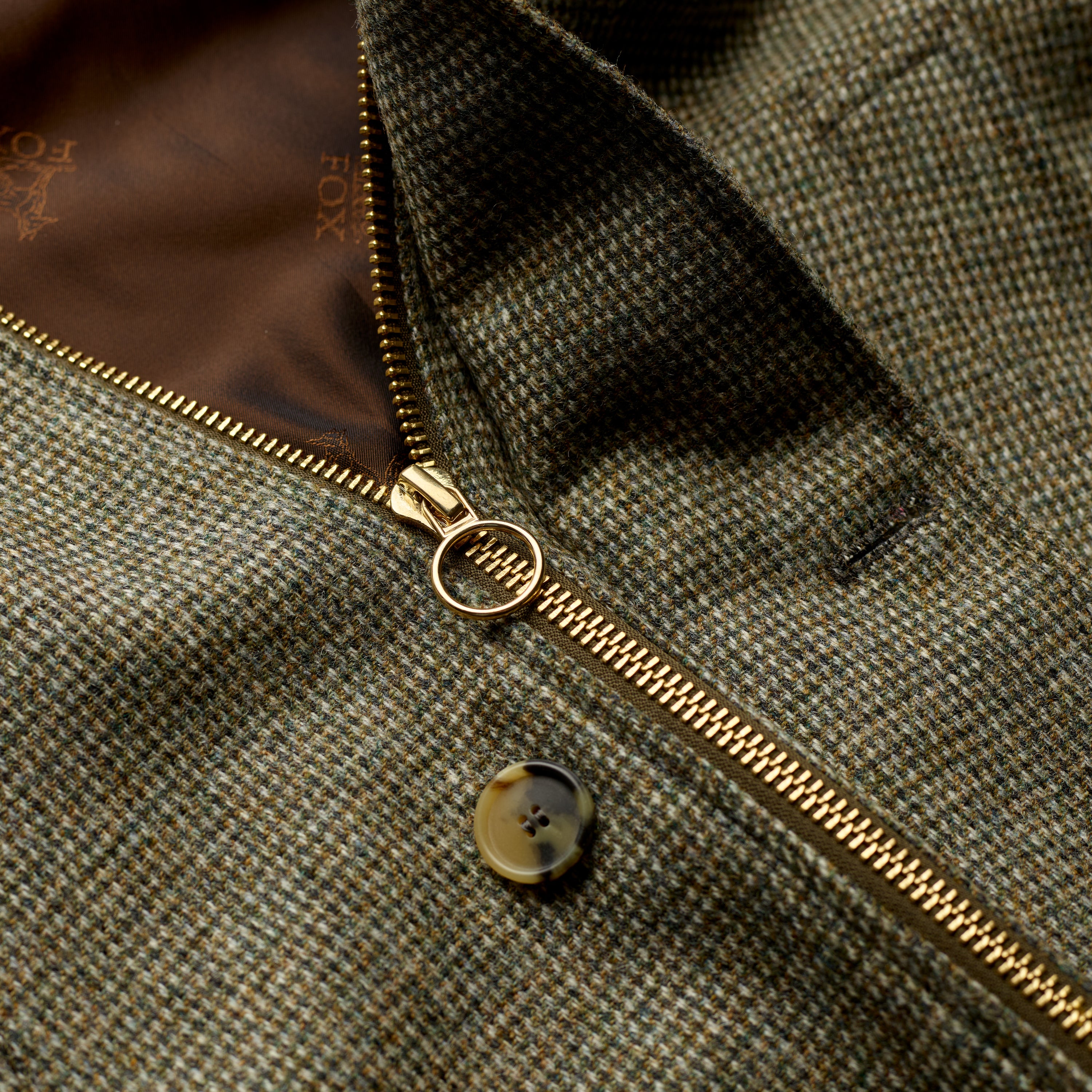 The Fox Chatsworth Jacket in Sage Green