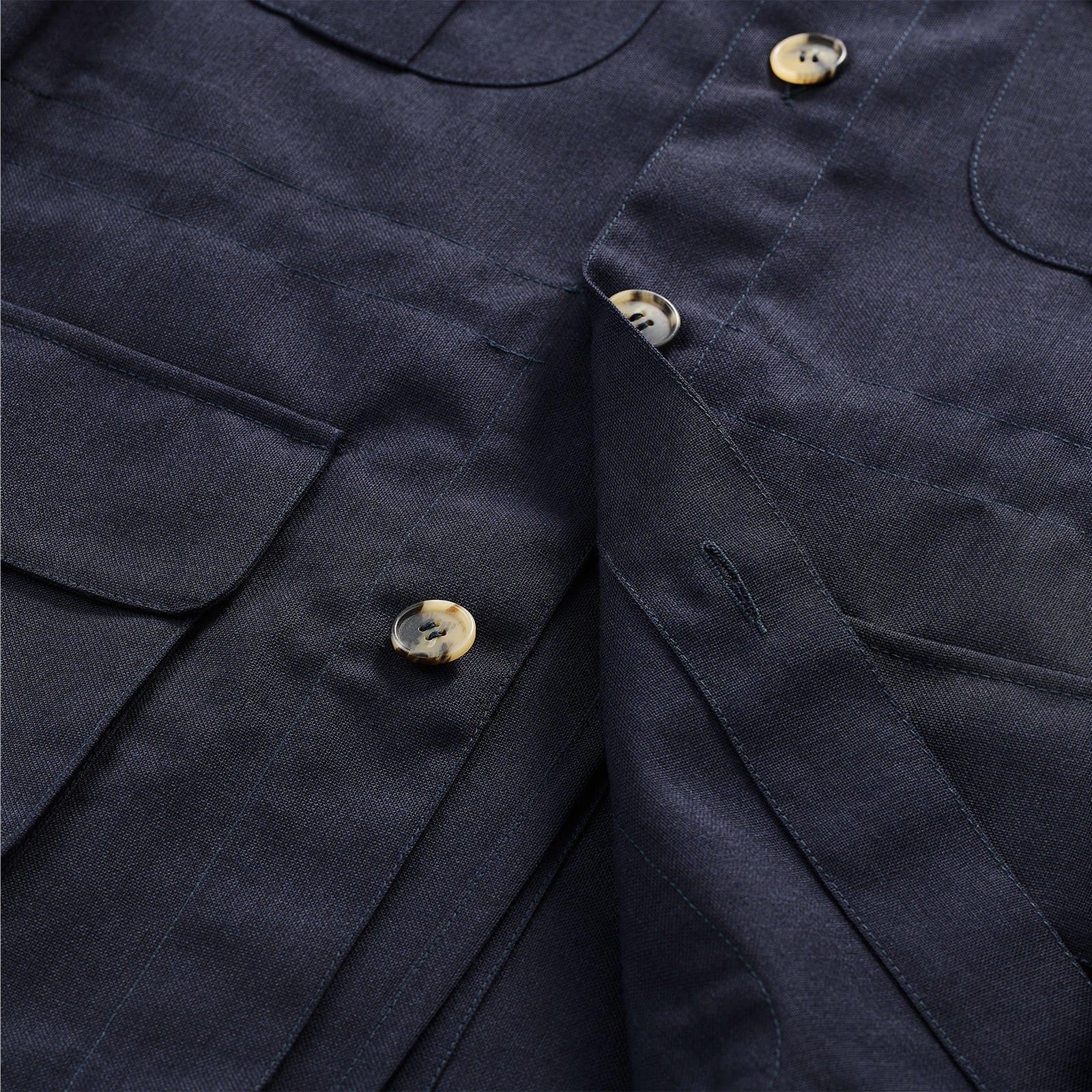 Fox Air Safari Jacket in Midnight Blue
