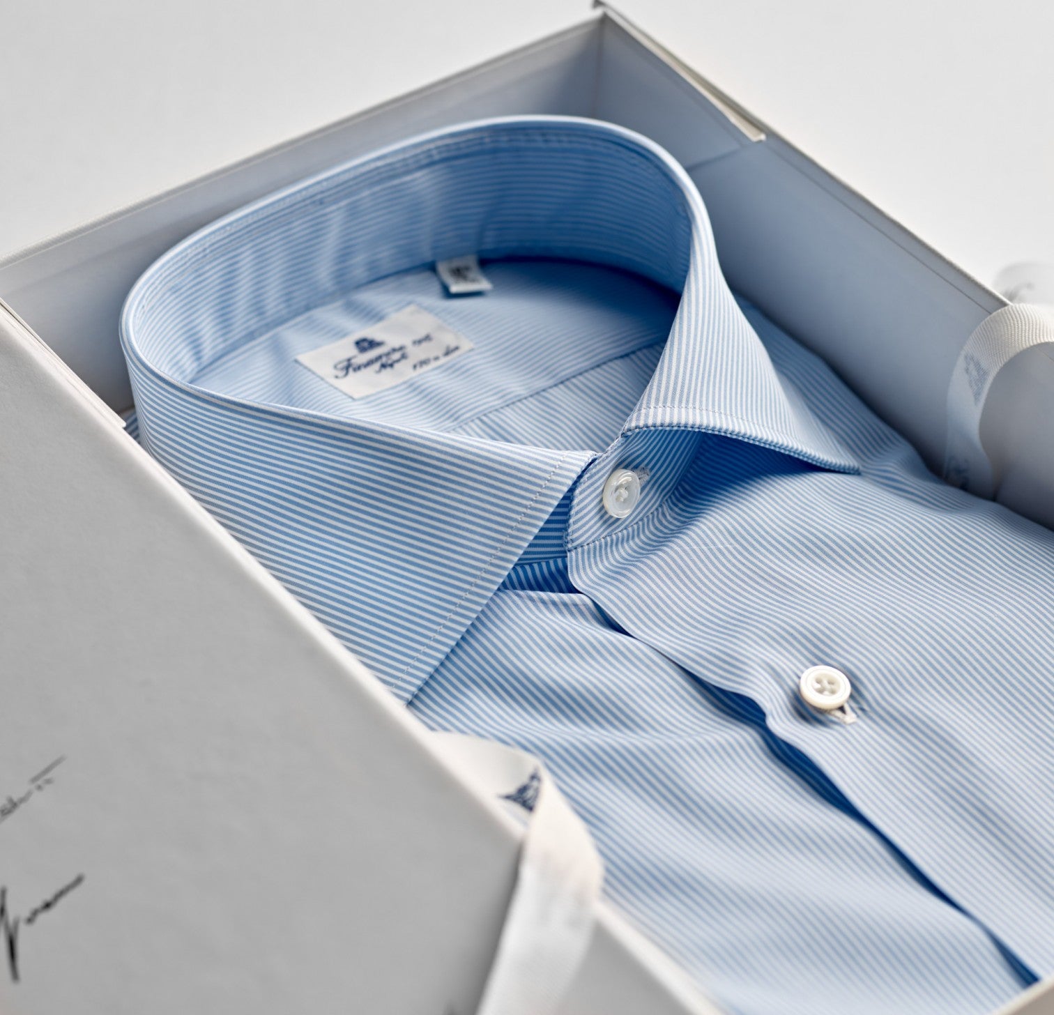 Finamore Striped Dress Shirt