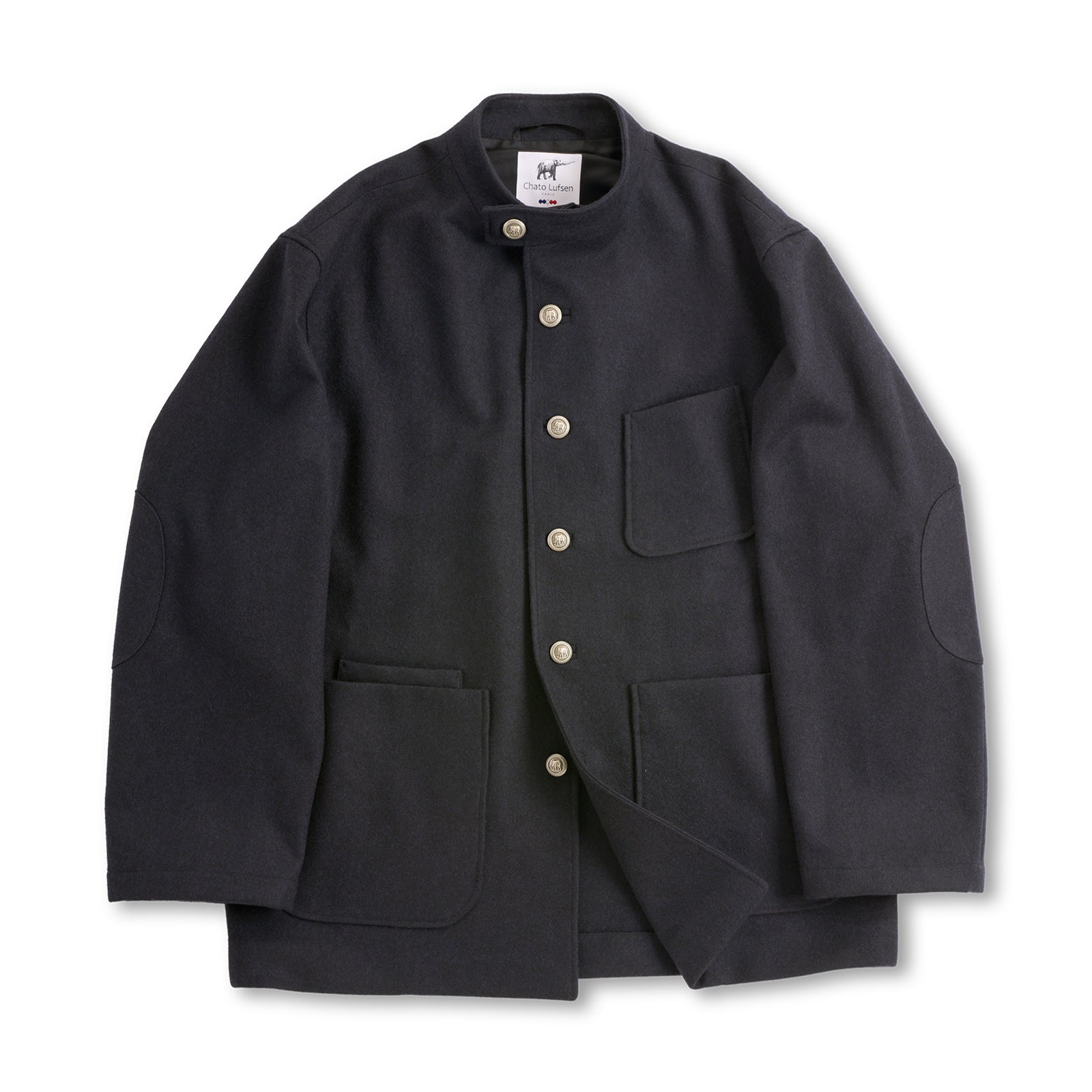 Fox Flannel Navy Borestière Jacket