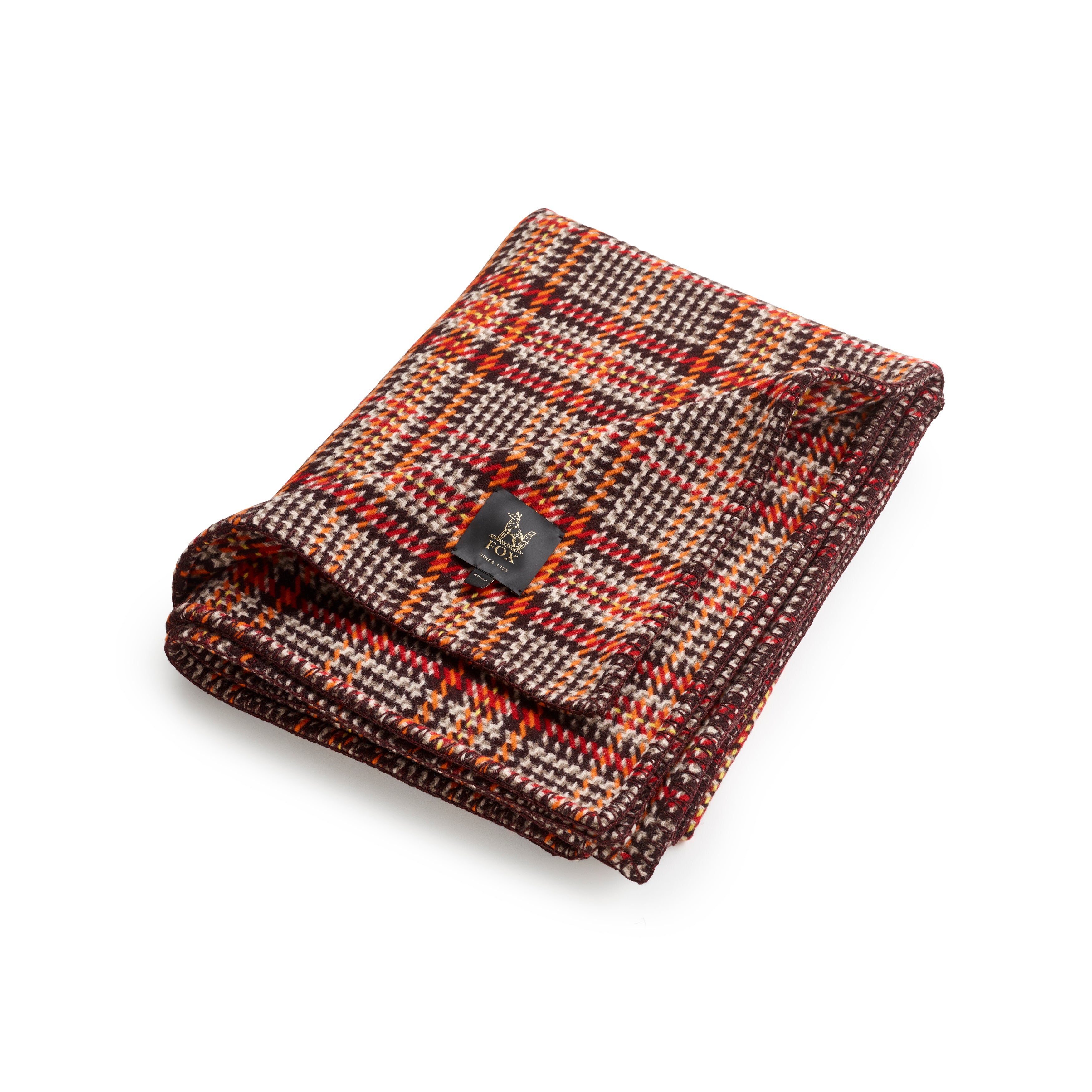 Fox Brothers Negroni Check Blanket