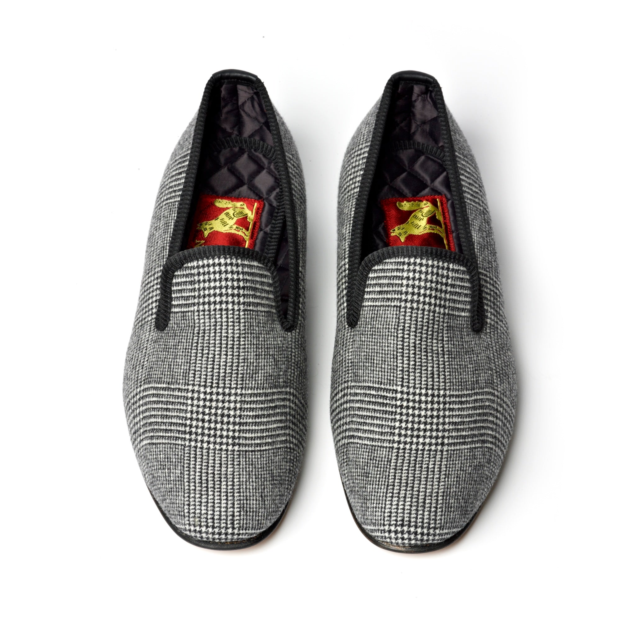 Fox Prince of Wales Check Albert Slippers
