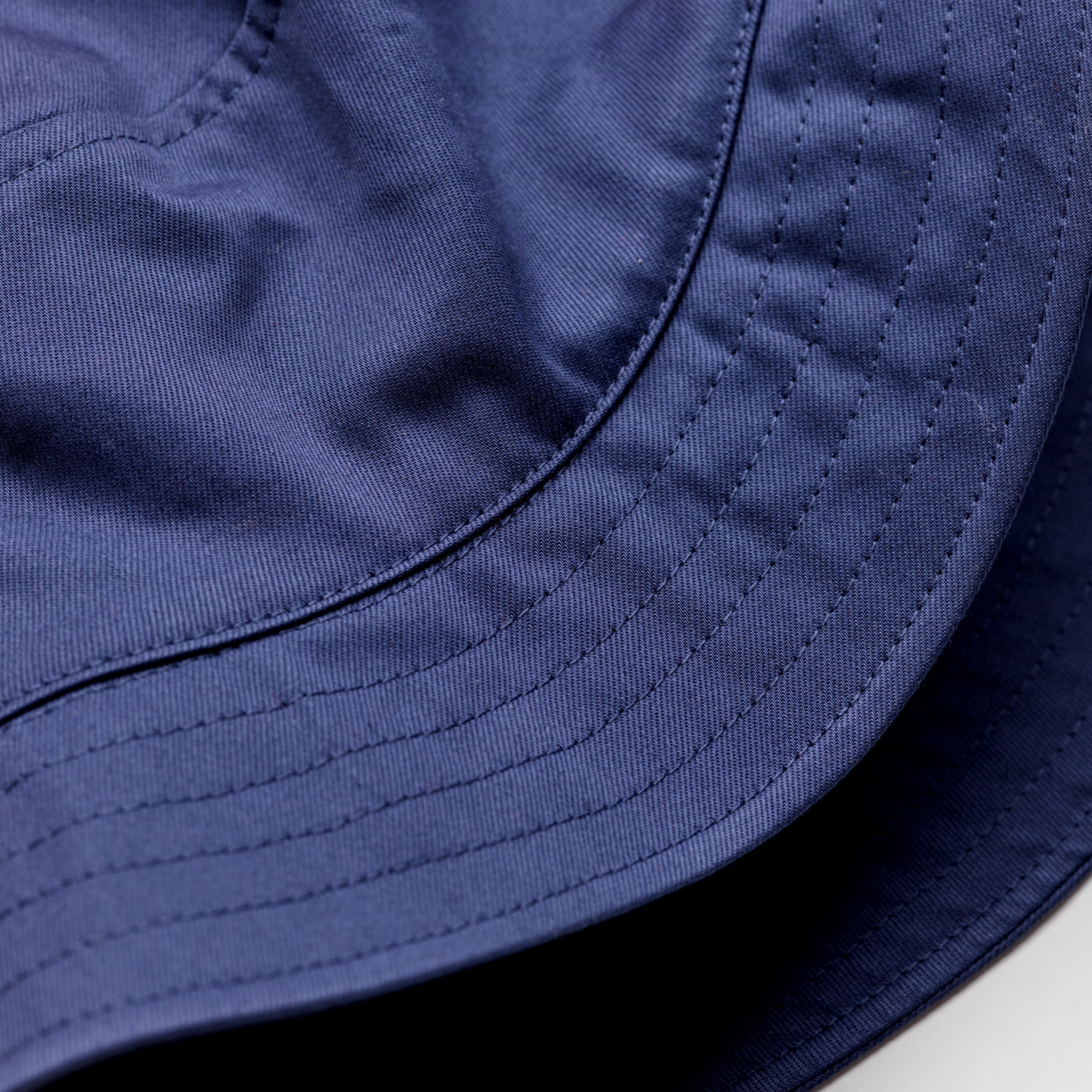 Fox Khaki Bucket Hat Brim in Navy