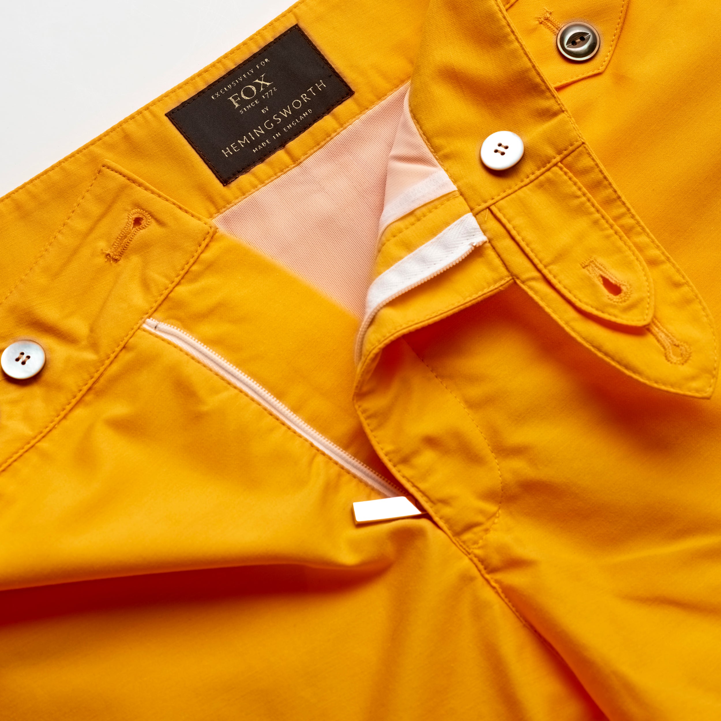 Fox Clipper Swim Shorts in Orange