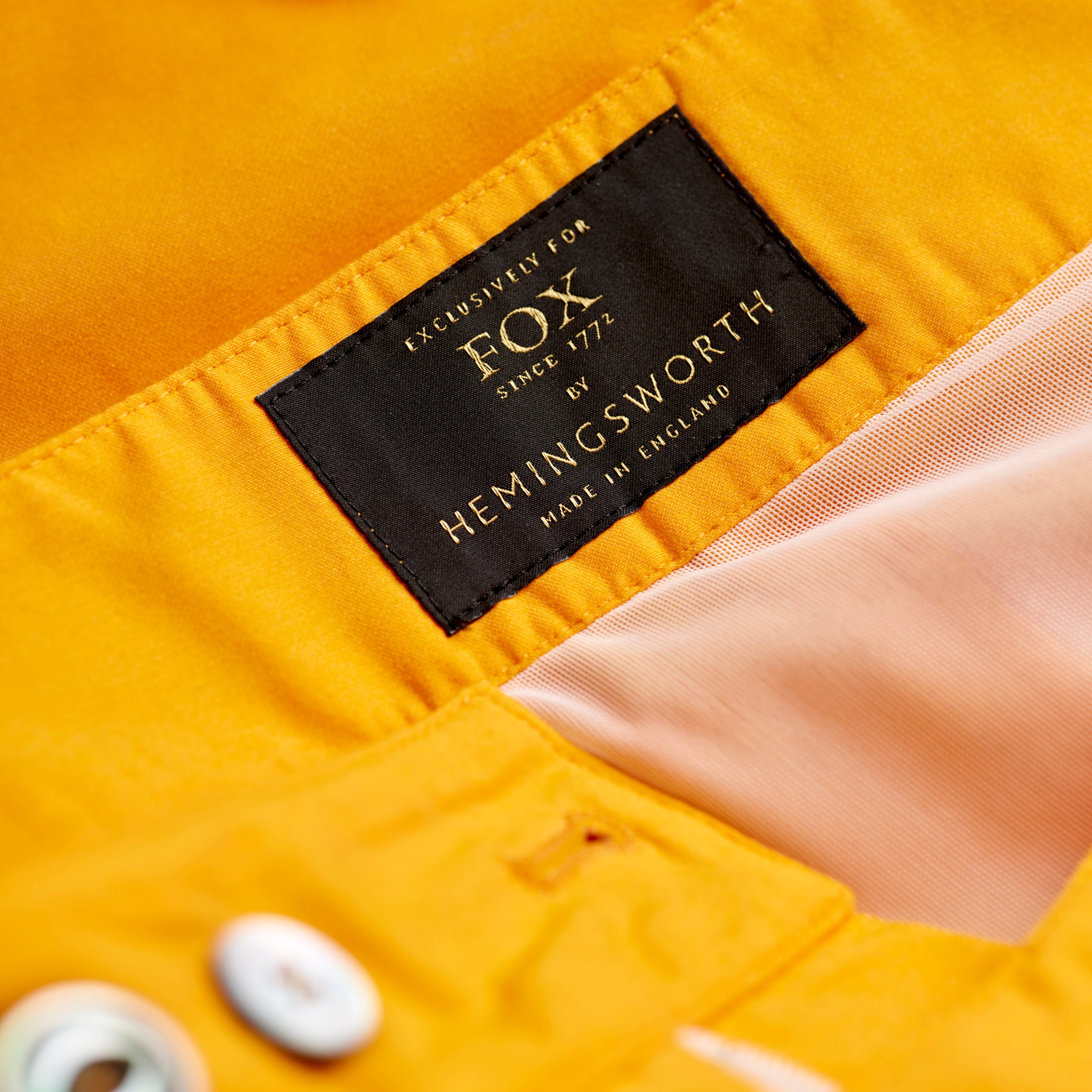Fox Clipper Swim Shorts in Orange