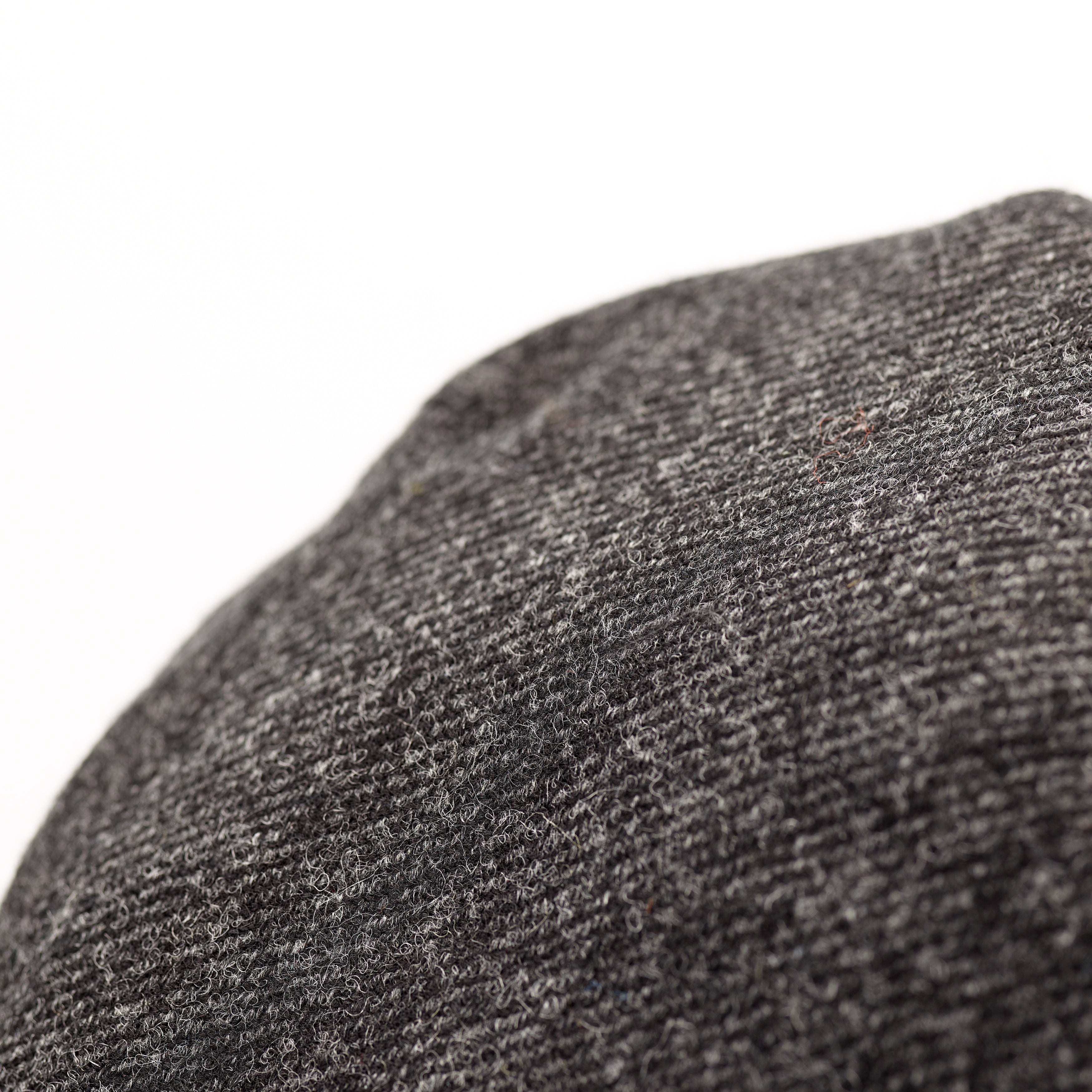 Fox Tweed Classic Cap In Charcoal Twill Crown